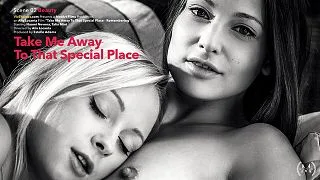 Cute lesbian lovers enjoy making each other cum