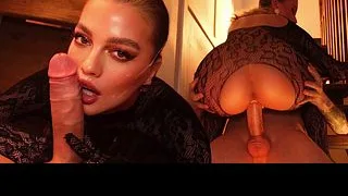 Luxury Fucktoy Drowned In Cum