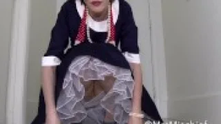 Demoted to Doormat - Mrs Mischief MILF upskirt pov femdom