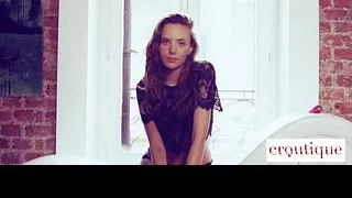 Eroutique - Slim Teen Tight Pussy Teen Katya Can't stop Masturbating Every Chance She Gets
