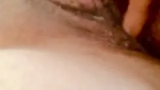 Rubbing my Big clit