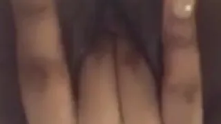 Teen touching wet lonely pussy
