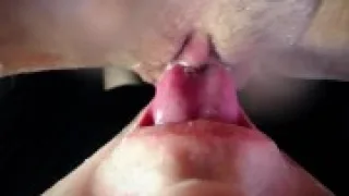 POV Closeup Licking Creamy Pussy and Clit.Real Pulsating Squirt Orgasm