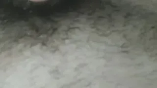 Licking hairy pussy