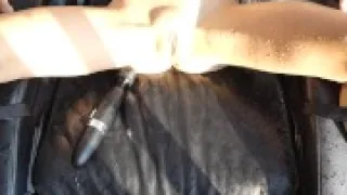 extreme squirt orgasm with bound legs