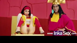 INKA SEX - PARODY LAS LOCURAS DEL EMPERADOR KUXCO SE FOLLA POR EL ANO A SU AMIGA MALINDA