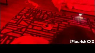 Milf Anna Cummings and I in my MrFlourish Red Light Room