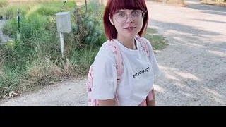 I meet a redhead college girl and take her back to my place for some intense sex