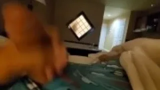On Vacation Watching Mommy Take A Shower, Cum Twice Back 2 Back.
