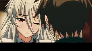 A Beautiful Woman with White Hair Loves to Have Sex and Get a Creampie Before a Battle