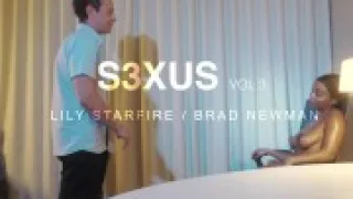 Beautiful Teen Model with Perfect Boobs Bangs Thick Big Dick - Lily Starfire - Brad Newman