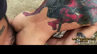 Caught Fucking Public Latino Big Dick Bareback Cum