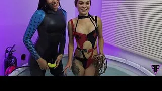 33 WEEK COMPILATION Moonblack wet accident underwater Yessica Bunny + Charlot Kink slave dominatrix 70095