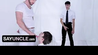 Worshiping The President: Elder Dakota Lovell Takes Two Raw Cocks In The Order